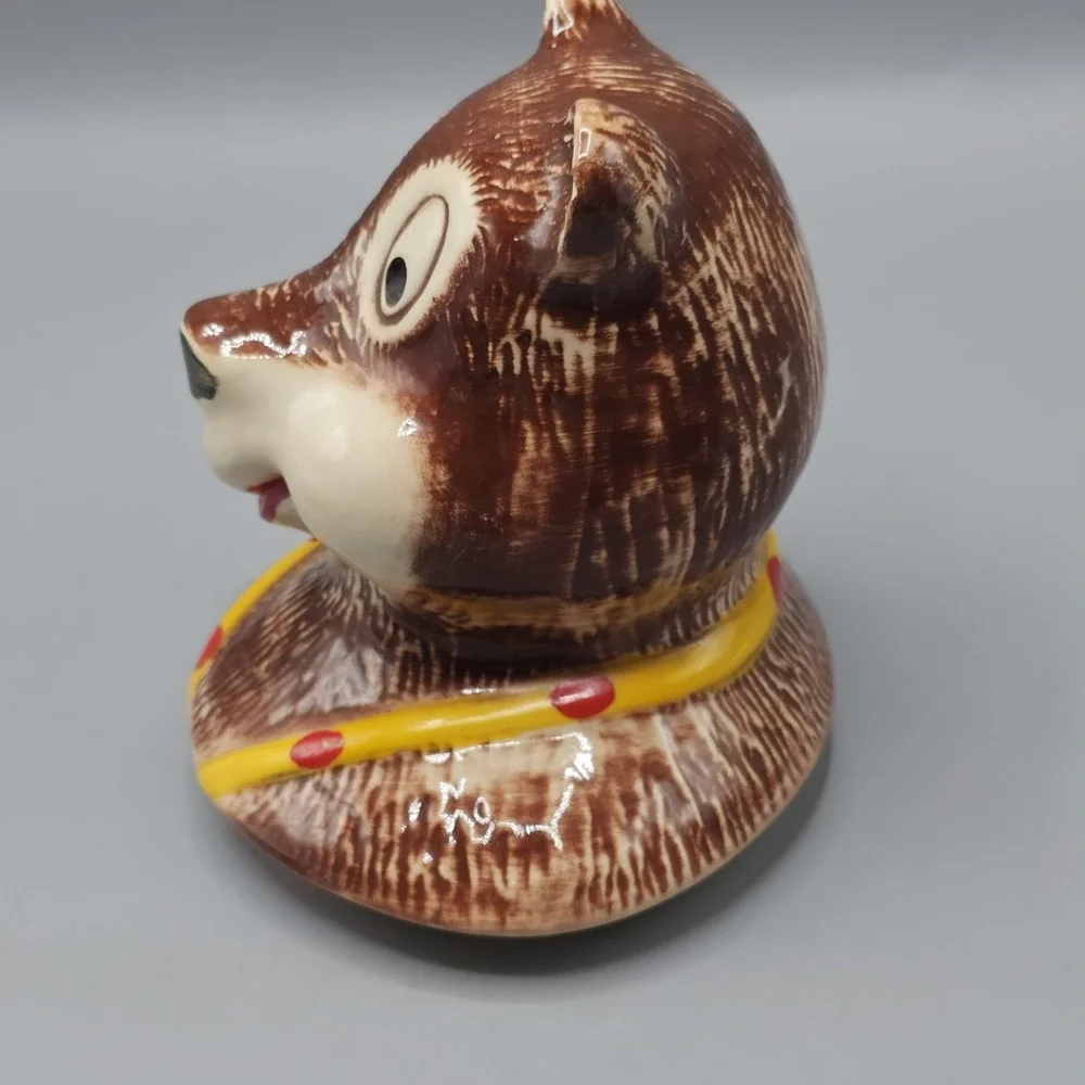 Vintage McCoy Hamms Bear Cookie Jar LID ONLY Replacement 1972